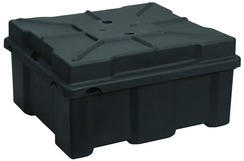 Marine Battery Box Moeller Roto-Molded (Two 8D Batteries, 27.5" x 24.5" x 16.25", High)