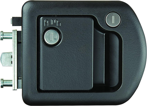 TriMark T507 RV Designer Motorhome Entrance Door Lock with Deadbolt - Fit for 1.38-1.58” RV Motorhome Doors - Right/Left-Hand Use - FMVSS 206 Compliant
