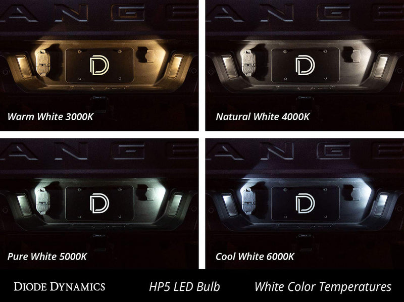 HP5 LED 194 Bulb Cool White Single Diode Dynamics
