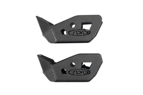 ADD Rear Offroad Shock Guard Skid Plates for The 2021+ Ram 1500 TRX | Sold as a Pair | Protects Lower Shock Mount & Bolt | Made in The USA | 3/16" Steel