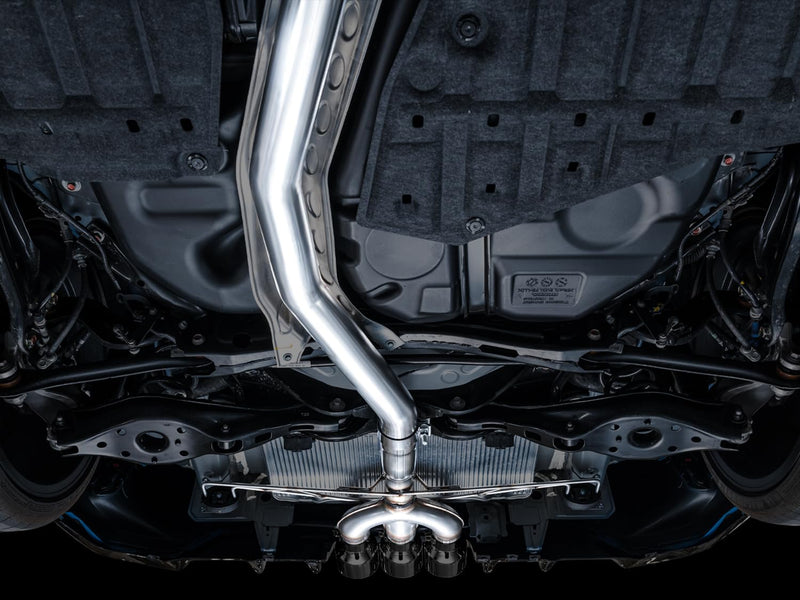 2023 Honda Civic Type R FL5 AWE Tuning Track Edition Exhaust with Triple Diamond Black Tips