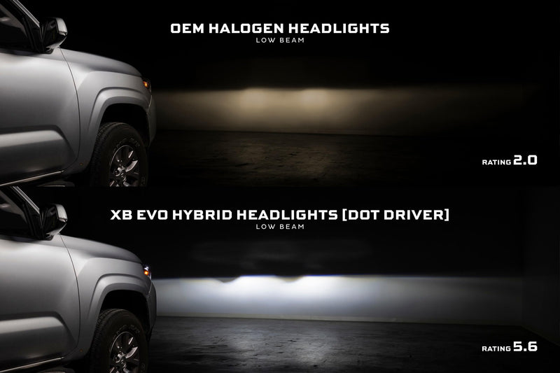 Morimoto XB Hybrid Evo LED Headlights for Toyota Tacoma 16-23 (LF2-530Y)