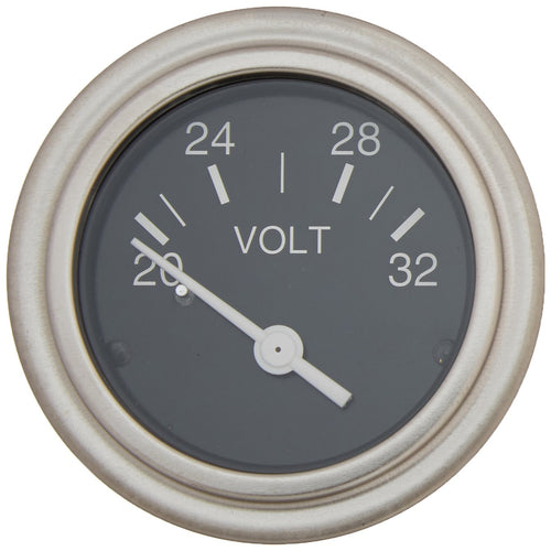 Heavy Duty Sierra International 80131P 12V System Voltmeter for Inboard & Diesel Engines, 2"