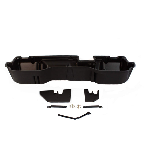 Under Seat Storage DuHa 30104 fits 2019-2026 Ram 1500 Quad Cab (New Body Style) | Black Heavy Duty Back Seat Organizer | Easy Installation | Seamless Integration