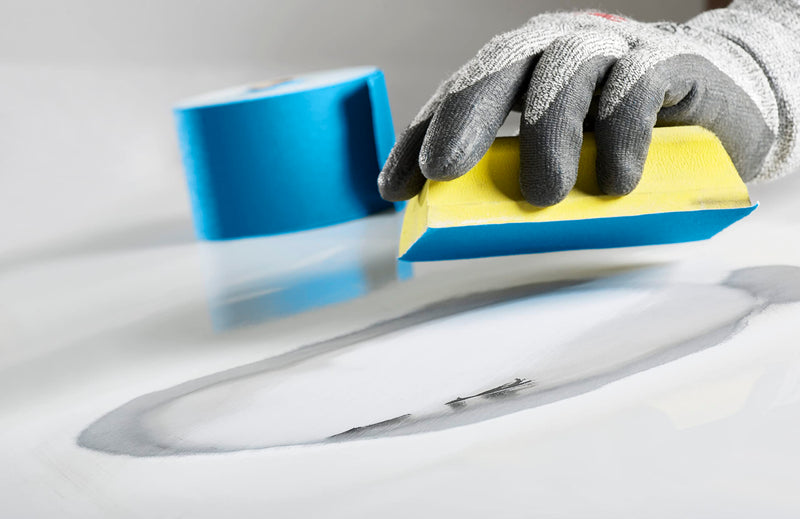 3M Blue Stikit Abrasive Sheet Roll, 36215, 40 Grit, 2-3/4 in x 10 yd, 1 Roll, Paint Preparation, Coatings Removal, for Automotive
