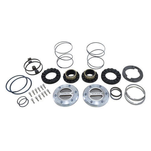 Hardcore Yukon Locking Hub Set for '00-'08 Dodge 1-Ton Front with Spin Free Kit