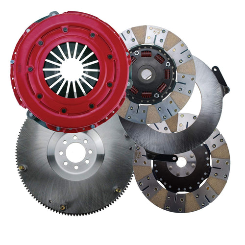Force 10.5 in. 900 Series Dual Disc Clutch Assembly Ram 130 Tooth Count 26 Spline By 1 1/8 in. Incl. Steel Flywheel/Disc/Pressure Plate Force 10.5 in. 900 Series Dual Disc Clutch Assembly