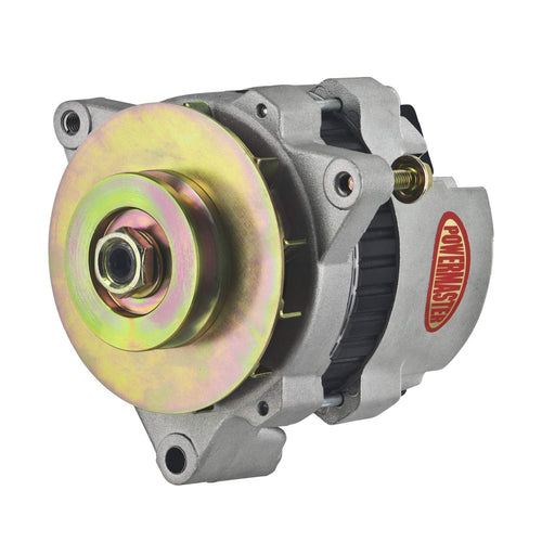 Natural Powermaster 7476 Alternator (CS121 "5X5" 100A 16V 1V Pulley Side Bat Post Fan & Baffle 1 Wire)