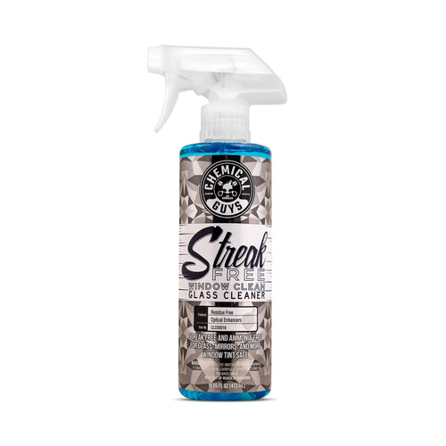 Chemical Guys Streak Free CLD30016 Glass & Window Cleaner (Works on Glass, Windows, Mirrors, Navigation Screens & More; Car, Truck, SUV and Home Use), Ammonia Free & Safe on Tinted Windows, 16 fl oz