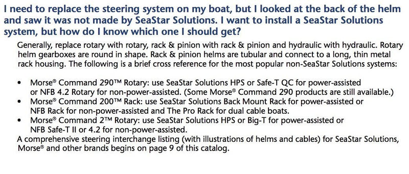 Dometic SeaStar Steering Cable Rack for Back Mount Kit, SSC13430, 30ft.