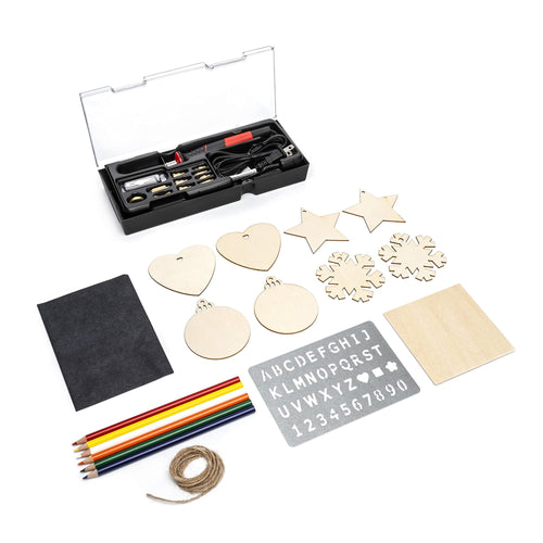 Weller Ornament Kit Woodburning, 35 Piece, 120V - WLPROWBH1A - Only on Amazon