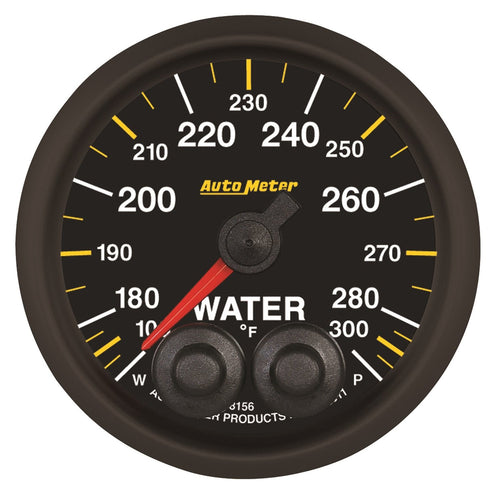 Gauge, AutoMeter 8156-05702 Water Temp, 2 1/16", 100-300ºf, Stepper Motor W/Peak & Warn, Nascar Can