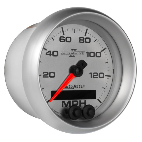 Auto Meter 3-3/8" GPS Speedometer ULTRA-LITE II (0-140 MPH)