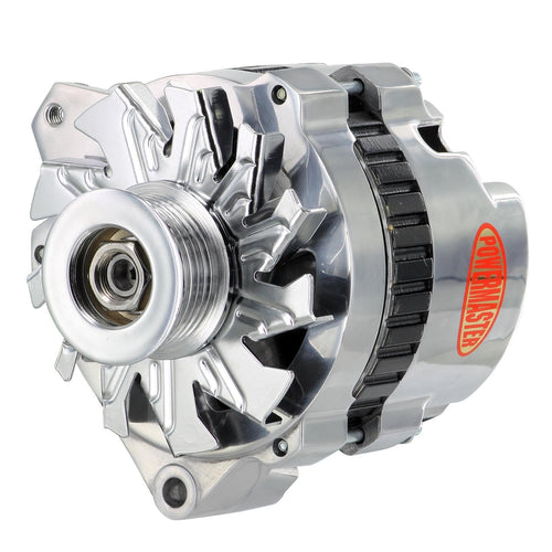 Alt GM CS130 Powermaster Natural 105A 6 grv Pulley Offset Left MTG Unthreaded MTG Ear 1-Wire or OE Hookup