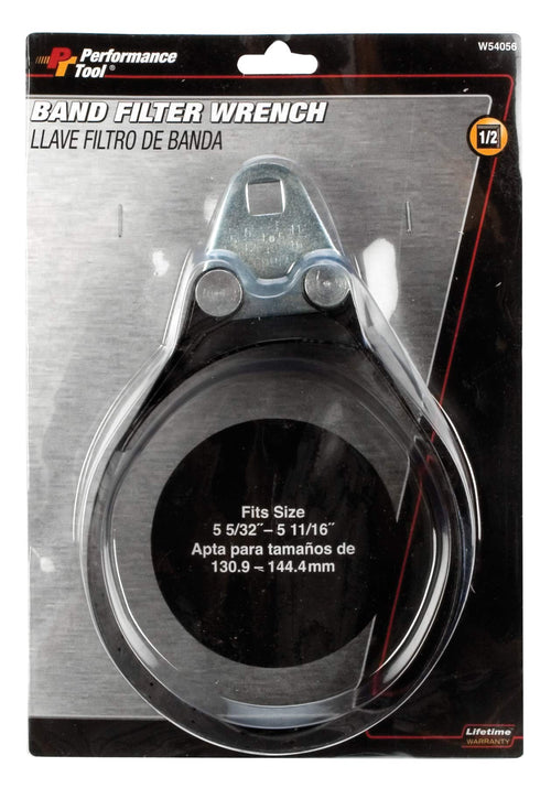 W54056 Performance Tool 1/2-Inch Drive, 5-5/32-Inch to 5-11/16-Inch Filter Wrench