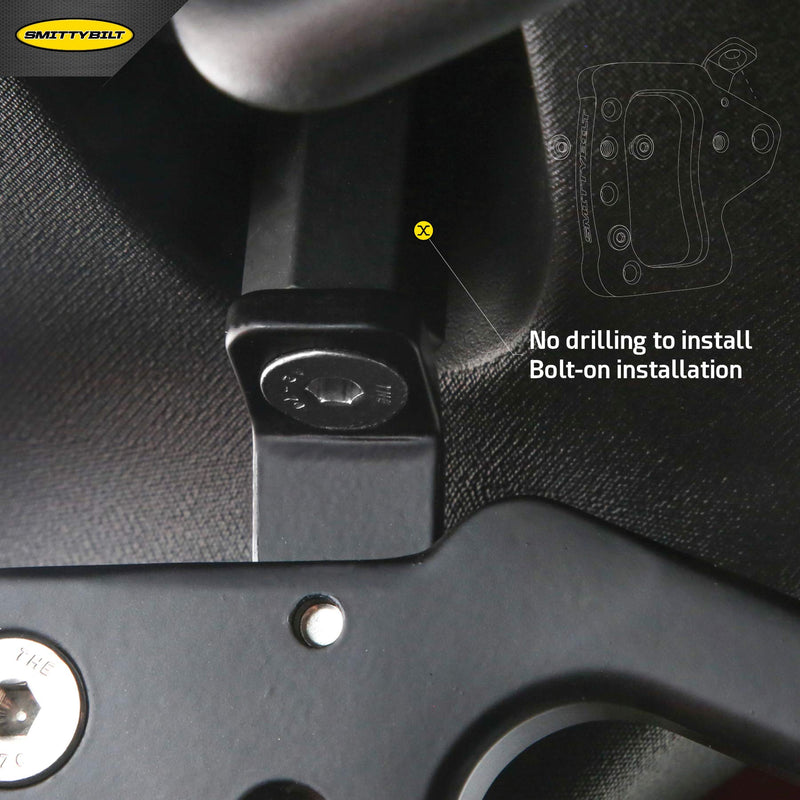 ALUMINUM GRAB HANDLES SmittyBilt - SB76931