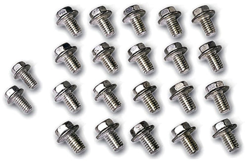 Moroso Oil Pan Bolt 38550, Fits Small Block Chevy/ 90 Degree V6 and Olds V8.