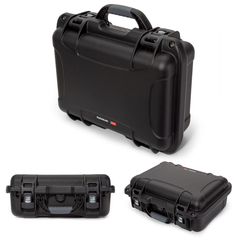 Waterproof Nanuk 920 Hard Case with Padded Dividers - Black