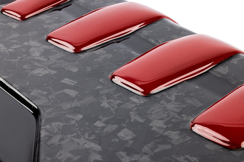 Carbon Fiber APR MS100235 Engine Cover - Gloss Forged