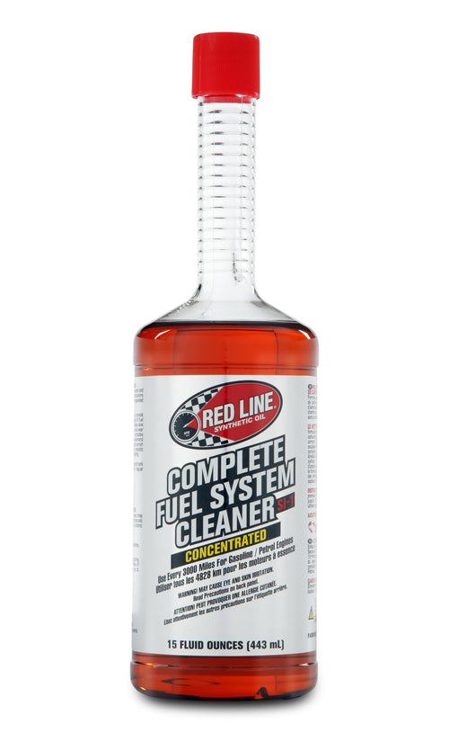 Red Line SI-1 60103 Complete Fuel System Cleaner, Cleans and Prevents Corrosion in Fuel Systems, Cleans Injectors, Carburetors, Valve and Combustion Chamber Deposits - 15 Ounce
