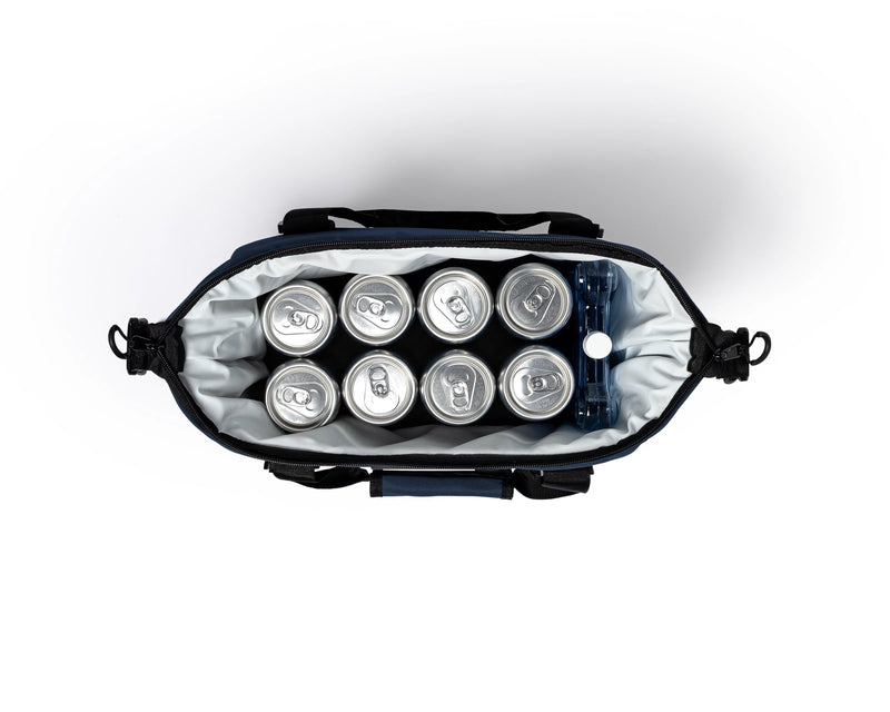 AO Coolers Soft-Sided Original Cooler Bag, Leak-Proof, Insulated, Lightweight, Navy Blue, 12-Can