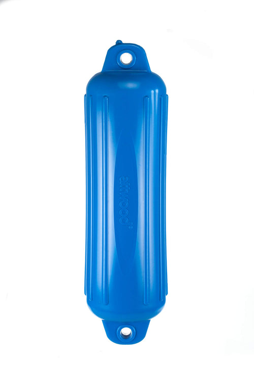 Softside Attwood UV-Resistant Marine Oval Boat Fender, Blue, 6-Inch x 24-Inch, One Size