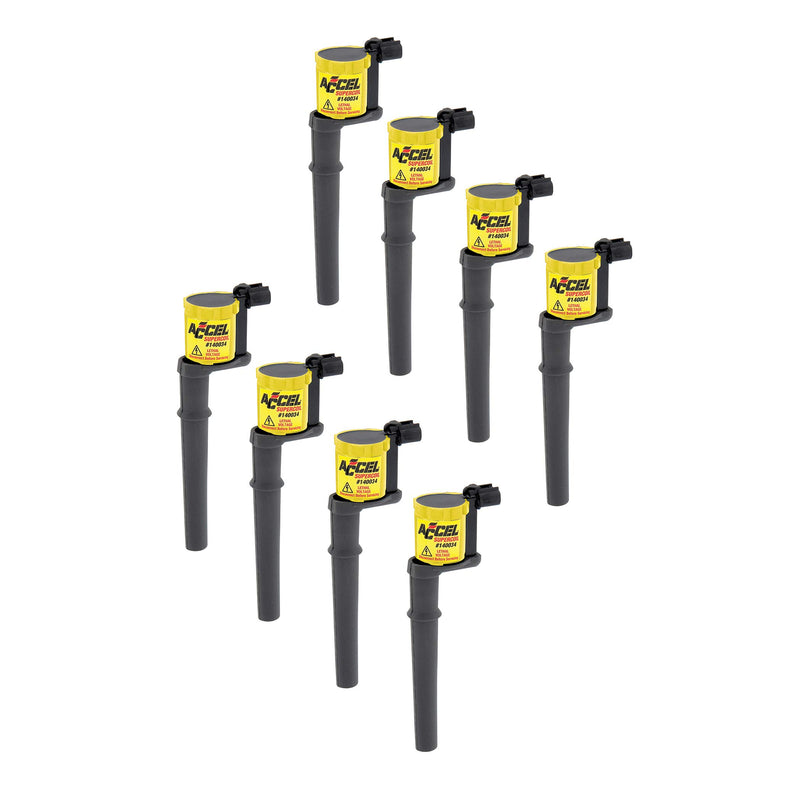 SuperCoil ACCEL 140034-8 Ignition Coil - 8 Pack