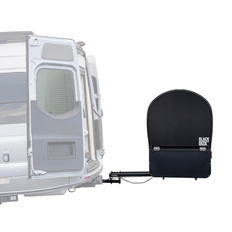 BlackBox PRO Let's Go Aero Enclosed Cargo Carrier | 64 cu. ft. | Slide-Out Platform