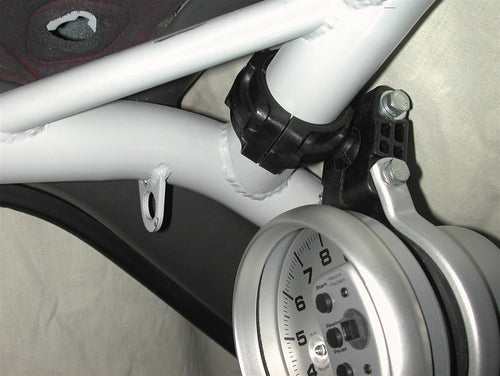2-5/8" Gauge Pedestal Mount Auto Meter Black