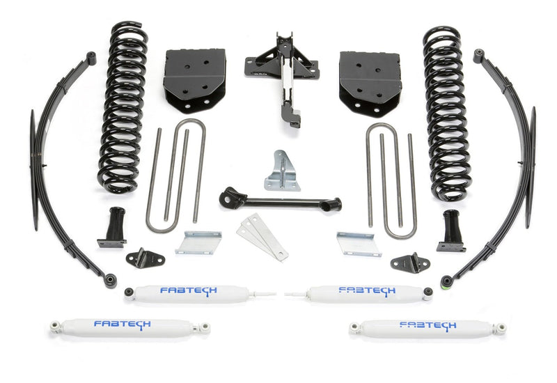 Fabtech K2127 Lift Basic System w/Shocks w/Performance Shocks 8 in. Lift System w/Shocks