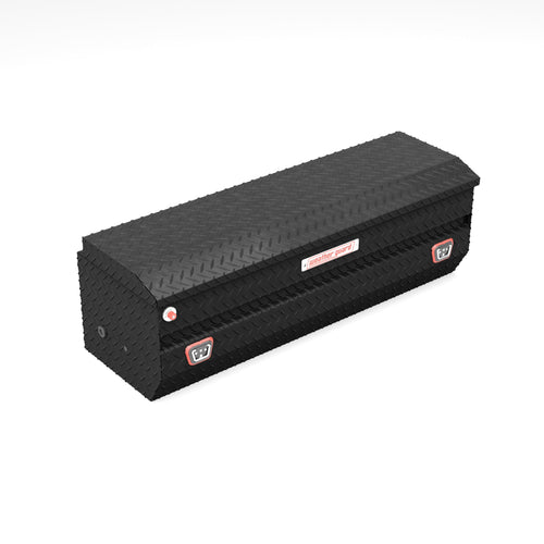 Aluminum All-Purpose Truck Tool Chest WEATHER GUARD 634-5-04, Fits Full Size Trucks, 10.0 cu ft Storage Capacity (Gloss Black)