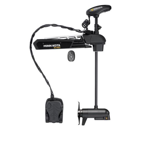 Minn Kota Bow-Mount Ultrex Electric Trolling Motor with MEGA Down Imaging – 112 Lb. Thrust, 45 in. Shaft, Freshwater