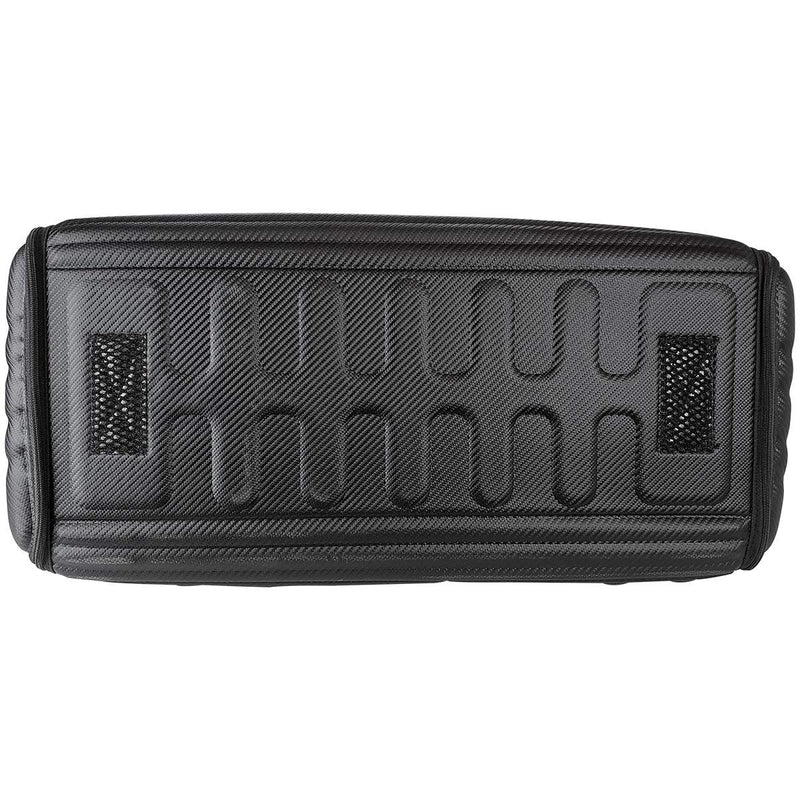 Handy Trunk Organizer 3D MAXpider with Lid (Black) - Large Capacity, Waterproof, Foldable, Compatible with SUV, Sedan, and Tools (Carbon Fiber, 27.5"x12"x12.5")