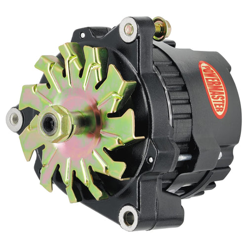 Alt Powermaster GM CS121 Black 100A 16 Volt 3 Ear MTG 1-Wire