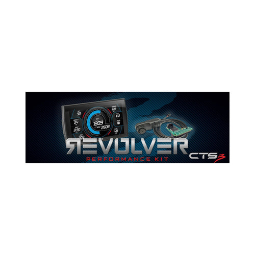 Revolver Edge CTS3 Digital Gauge Monitor & Performance Chip Kit 14105-3