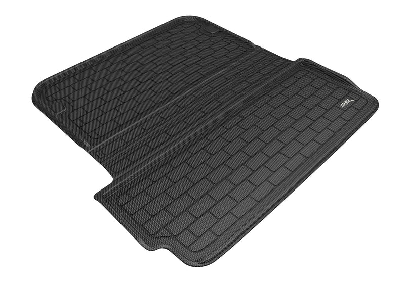 Kagu Cargo Liner 3D MAXpider Custom Fit (Black) Compatible with Tesla Model X 2016-2017 (Not Fit 5-Seat)