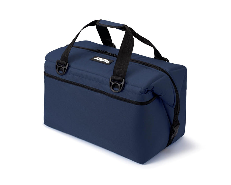 AO Coolers Soft-Sided Original Cooler Bag, Leak-Proof, Insulated, Lightweight, Navy Blue, 48-Can