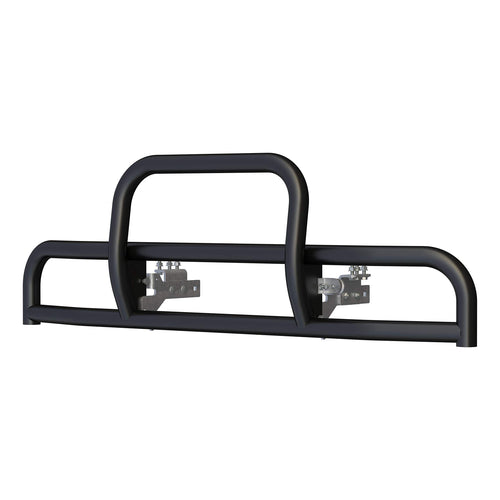 Tuff Guard II Retrac 536220 Black Stainless Steel Semi Truck Bumper Guard, Select Freightliner B2, Business Class M2, 106, 112