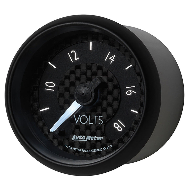 GT Series Auto Meter Electric Voltmeter Gauge 8091