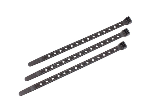 7” Southwire BL7S9C Indoor Rated Nylon Ties, 50 Pound Tensile Strength, 100 Count, White Cable Tie