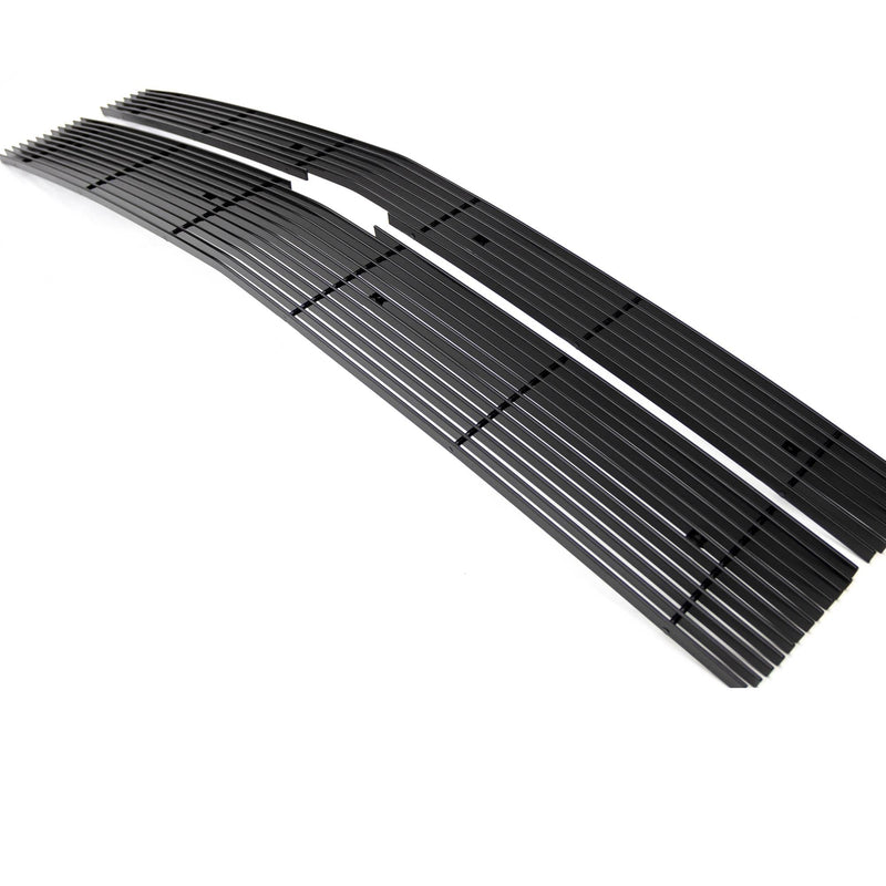 2014-2015 Silverado 1500 T-Rex Grilles Billet Grille, Black, 2 Pc, Replacement - PN #20121B