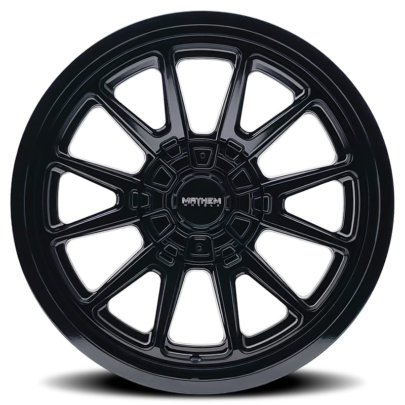 Intrepid Mayhem 8116 Gloss Black Wheel (18 x 9. inches /6 x 135 mm, -12 mm Offset)