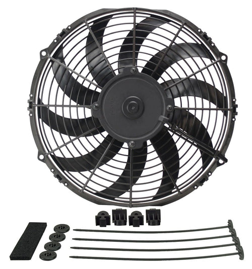 12" Diameter Derale H.O. Extreme Electric Fan, Black
