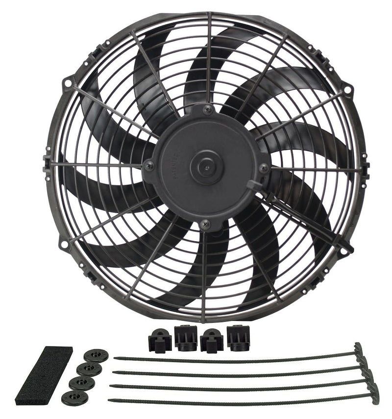 12" Diameter Derale H.O. Extreme Electric Fan, Black