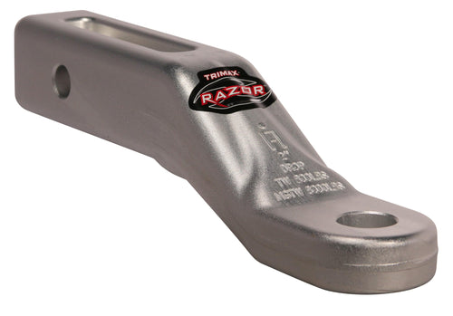 TRIMAX Razor TRZ2AL-FM 2" Fixed Mount Hitch – Truck SUV Trailer Boat Camper 100% Forged Aluminum, 2" Receiver, 8,000 lbs Towing Capacity, 800 lbs Tongue Weight, Lightweight Ball Mount Drop Hitch