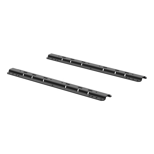 CURT 5th Wheel Hitch Rails Industry-Standard, Carbide Black, 25,000 Pounds