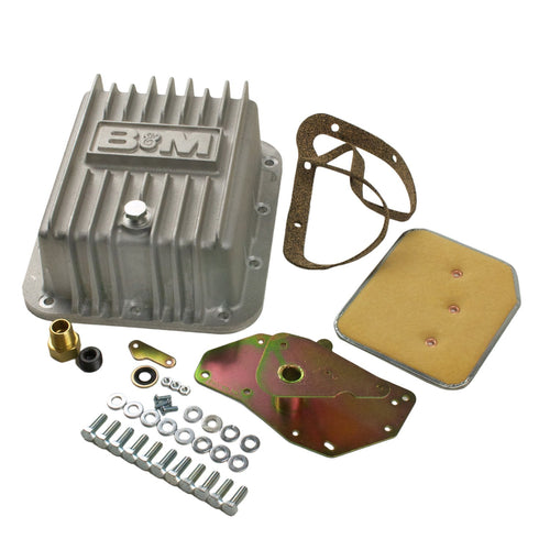 Extra Depth B&M 50281 Cast Aluminum Transmission Pan
