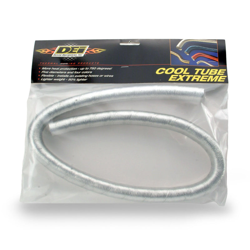 Cool-Tube Extreme Silver Design Engineering 0.75" x 3' Heat Reflective Sleeve
