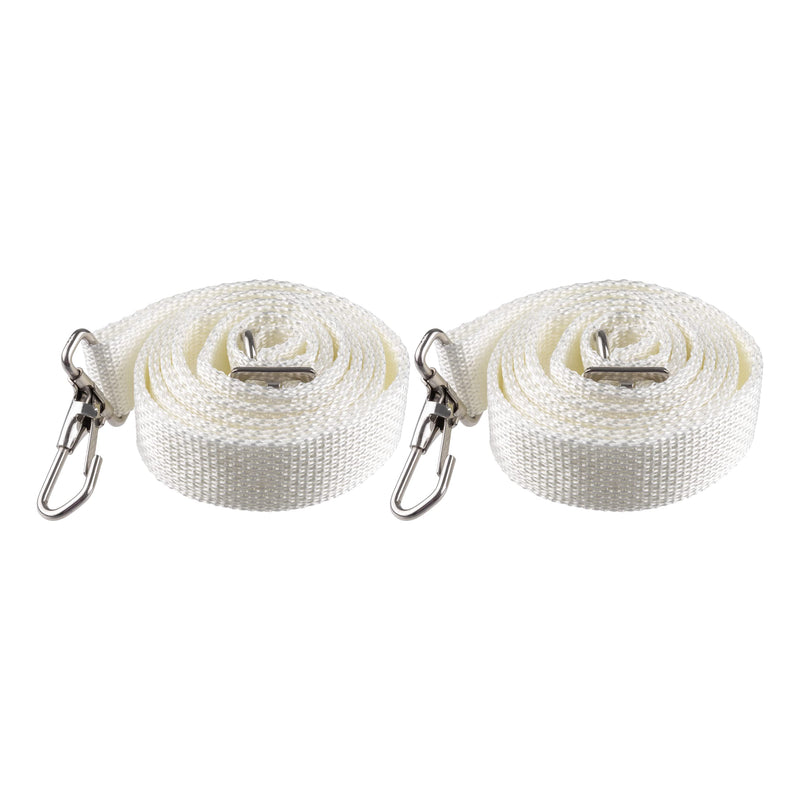 Adjustable TAYLOR MADE PRODUCTS Tie Down Strap 6' White