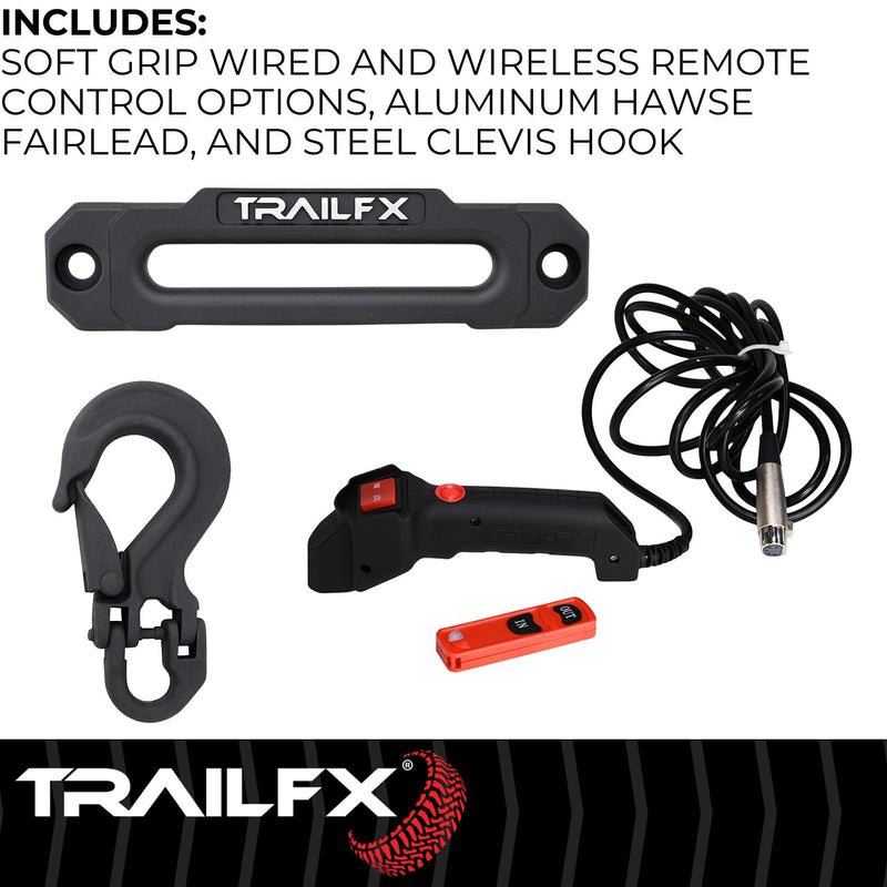 Reflex 2.0 Trailfx Winch 9.5k Synthetic